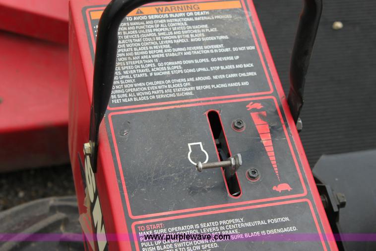 image for item 6323 Snapper Z rider turf cruiser 72" riding lawn mower