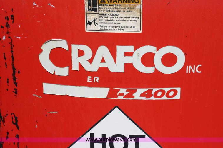 image for item 6382 2005 Crafco E-Z Pour 400D melter applicator