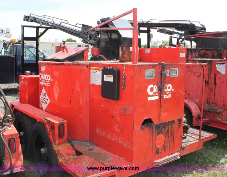 image for item 6385 2006 Crafco E-Z Pour 400D melter applicator