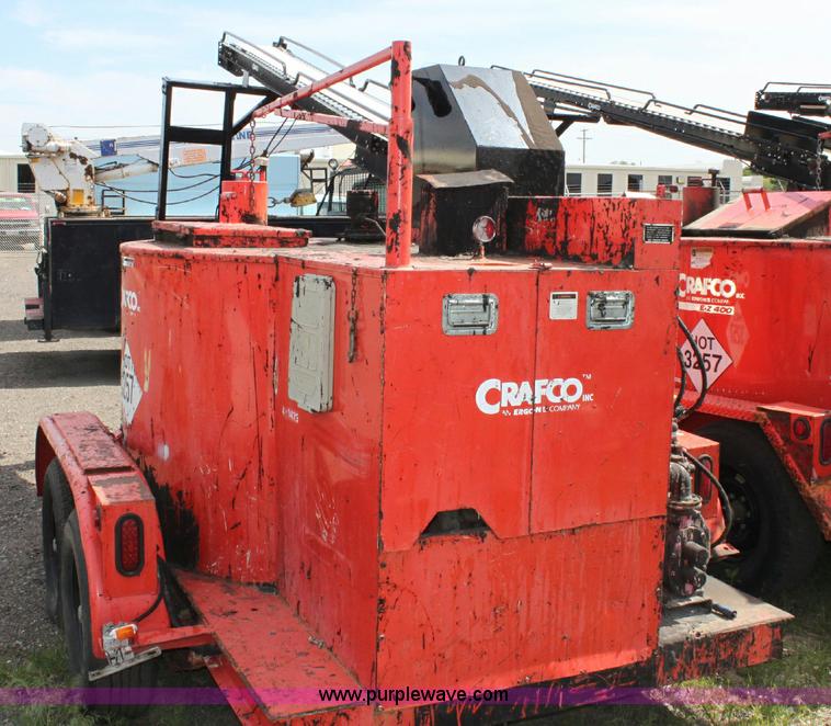 image for item 6386 2003 Crafco E-Z Pour 400D melter applicator