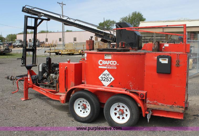 image for item 6388 2005 Crafco E-Z Pour 400D melter applicator