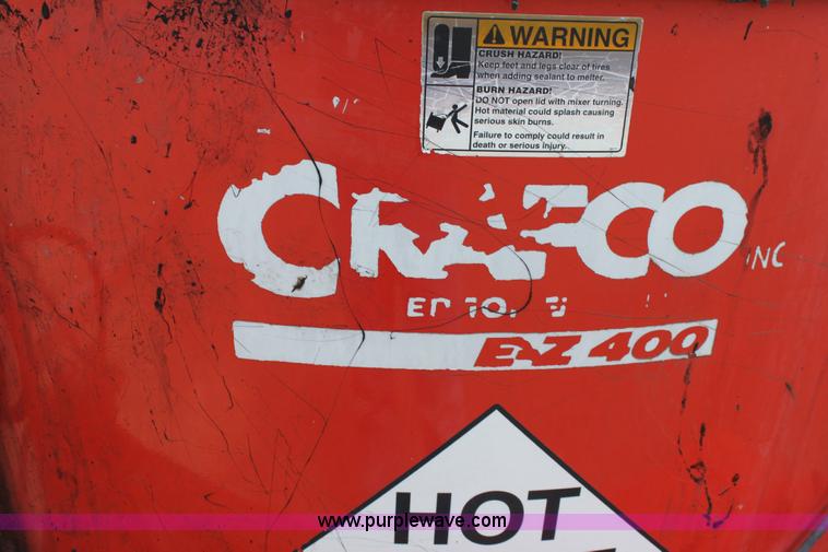 image for item 6388 2005 Crafco E-Z Pour 400D melter applicator