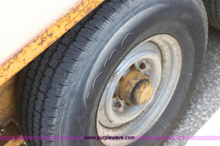 image for item 6392 Belshe 16' tandem axle trailer