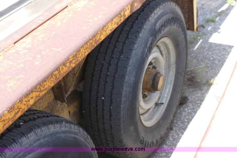 image for item 6392 Belshe 16' tandem axle trailer