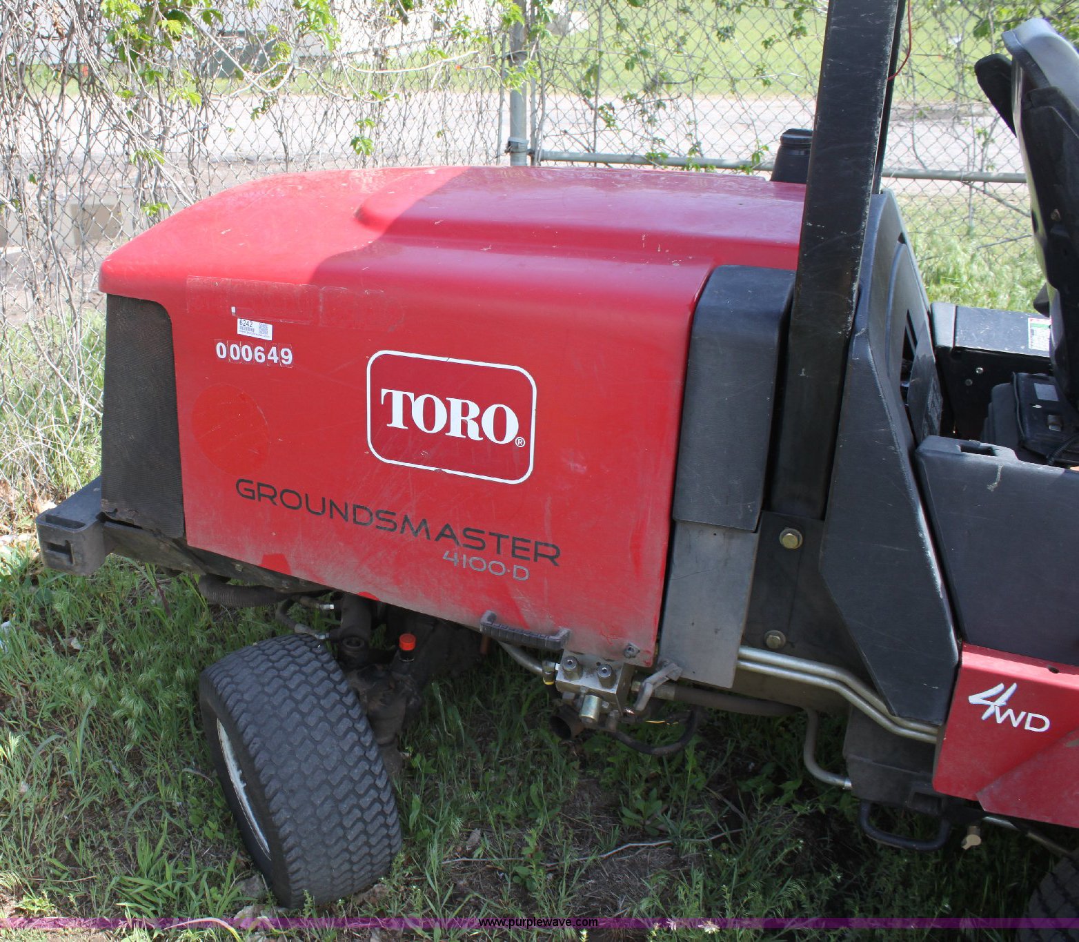 2004 Toro Groundsmaster 4100D lawn mower in Wichita, KS Item 6242