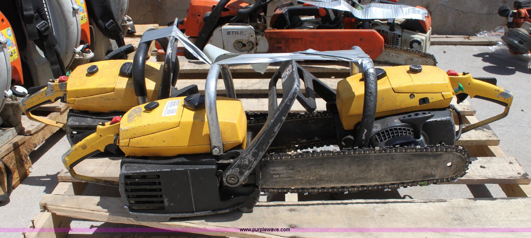 (3) McCulloch chainsaws in Wichita, KS Item 6333 sold Purple Wave