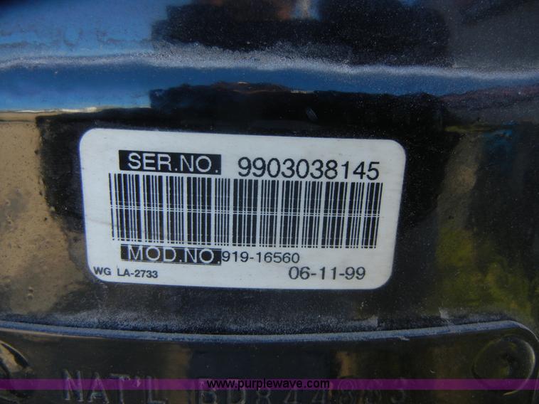 image for item 2035 1999 Craftsman 60 gallon air compressor