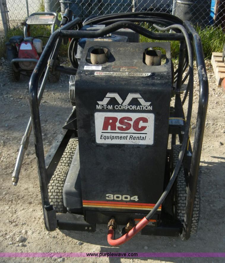 image for item 2037 Mi-T-M hot water pressure washer