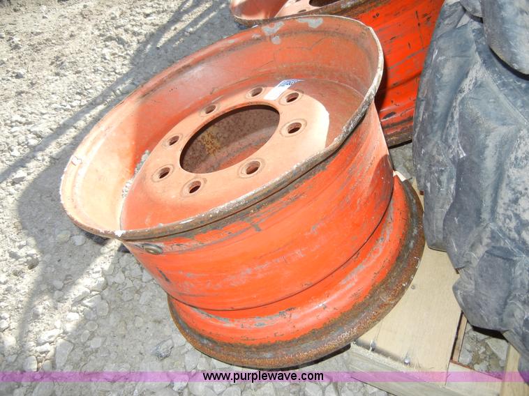 image for item 2038 (2) used skid steer tires