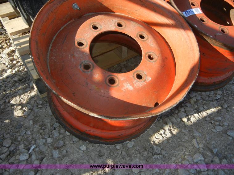 image for item 2038 (2) used skid steer tires