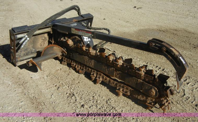image for item 2039 2008 Bobcat LT313 rock trencher attachment