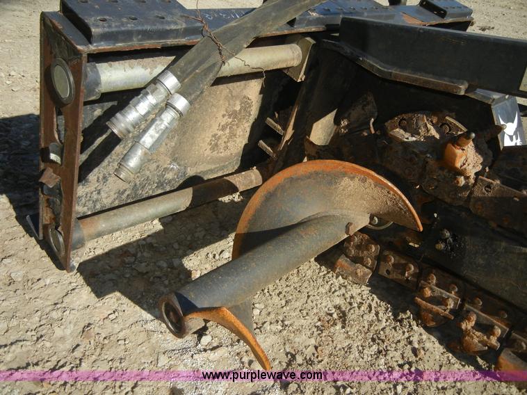 image for item 2039 2008 Bobcat LT313 rock trencher attachment