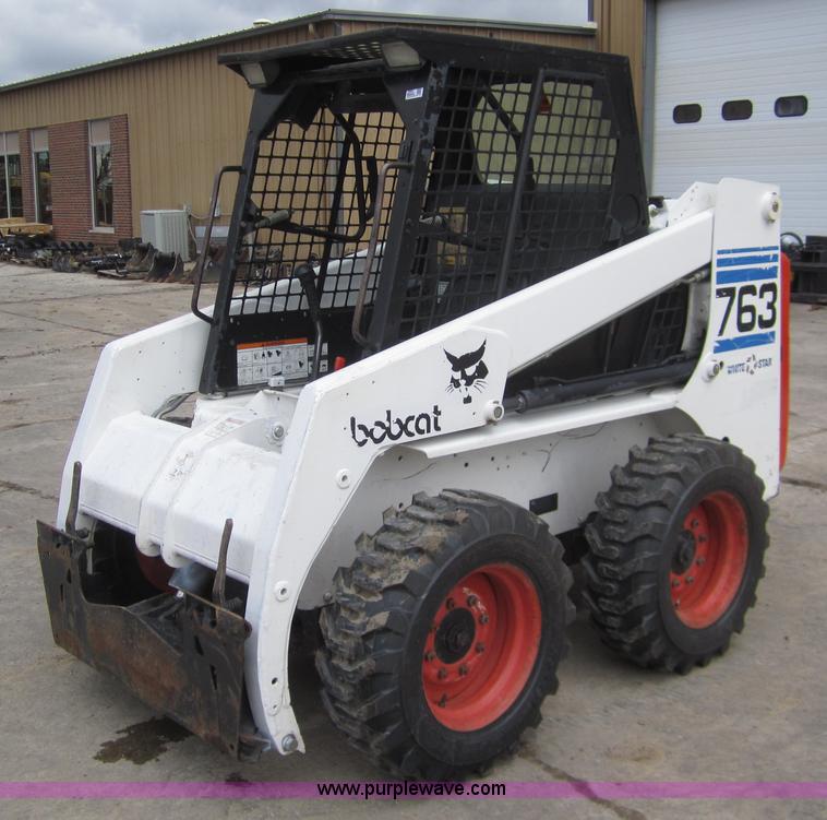 image for item 2991 1998 Bobcat 763 skid steer