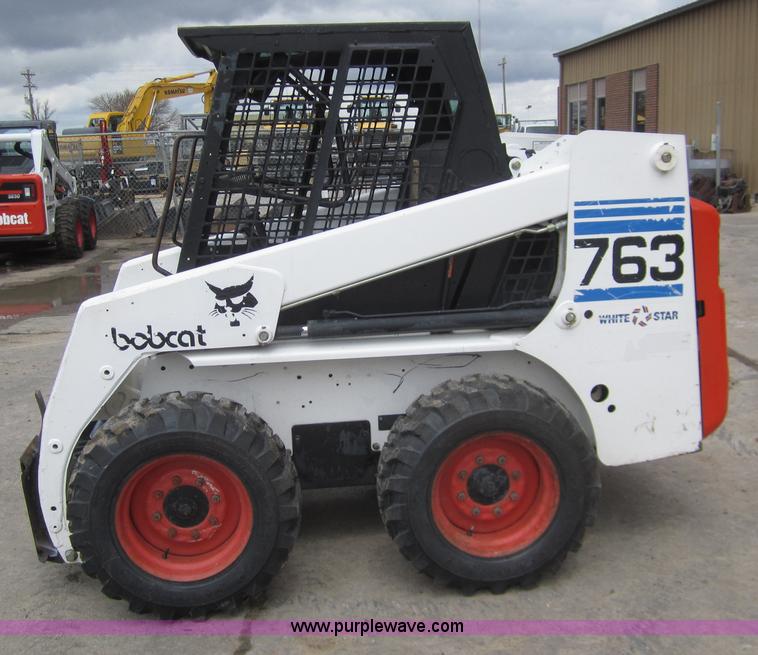 image for item 2991 1998 Bobcat 763 skid steer