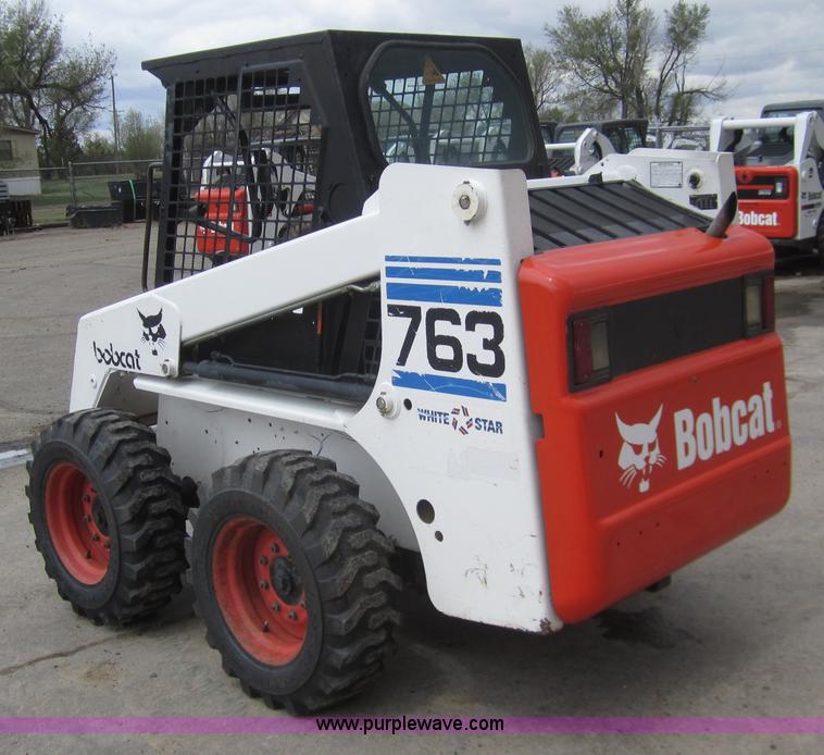 image for item 2991 1998 Bobcat 763 skid steer
