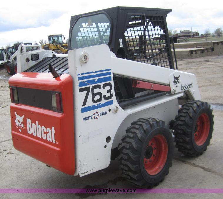 image for item 2991 1998 Bobcat 763 skid steer