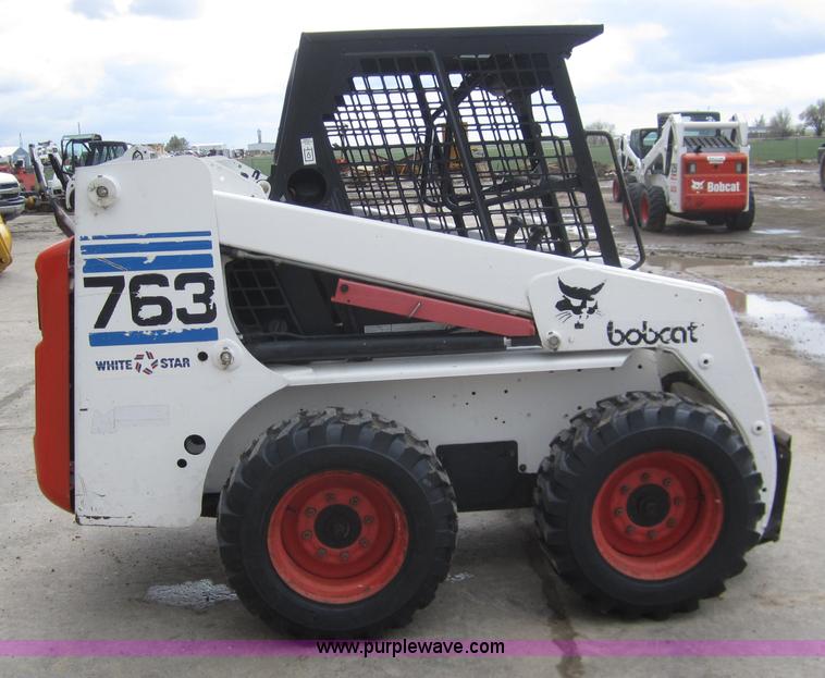 image for item 2991 1998 Bobcat 763 skid steer