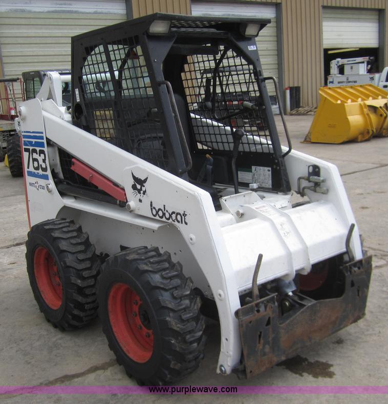 image for item 2991 1998 Bobcat 763 skid steer