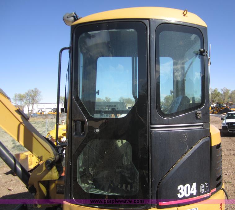 image for item 2998 Caterpillar 304CR compact excavator