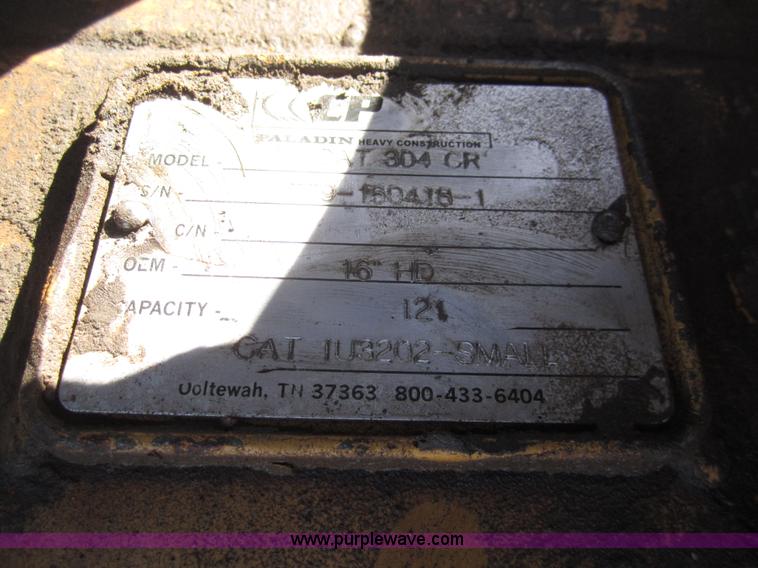 image for item 2998 Caterpillar 304CR compact excavator