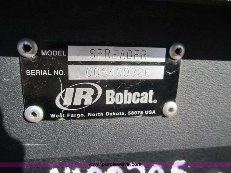 image for item 3027 Bobcat spreader attachment