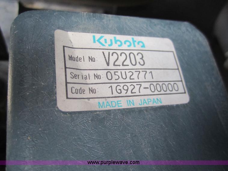 image for item 3052 2006 Bobcat 334 compact excavator