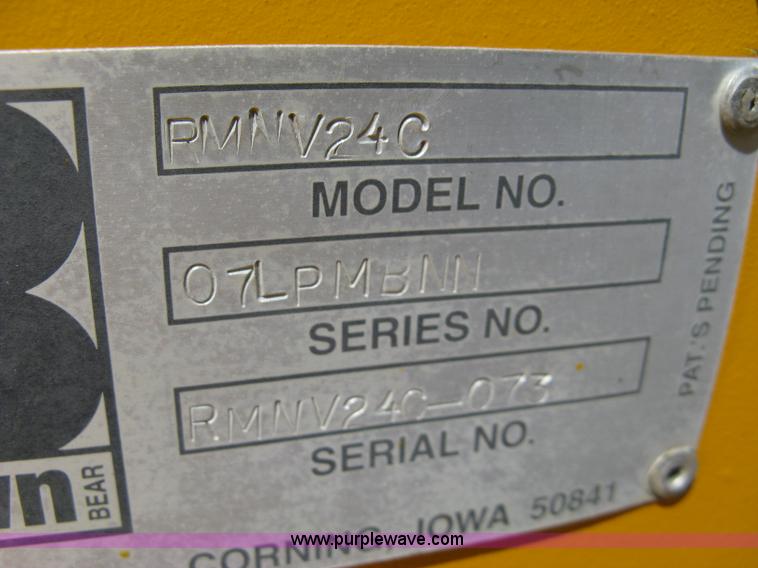 image for item 8008 Brown Bear compost tiller/aerator