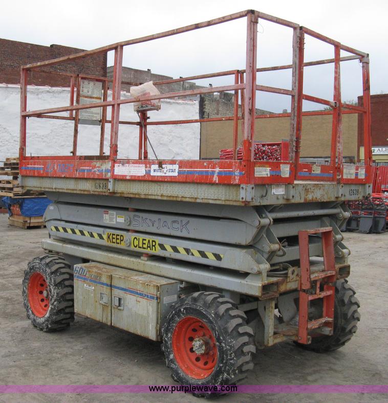 image for item 8132 Skyjack 600 Series rough terrain scissor lift