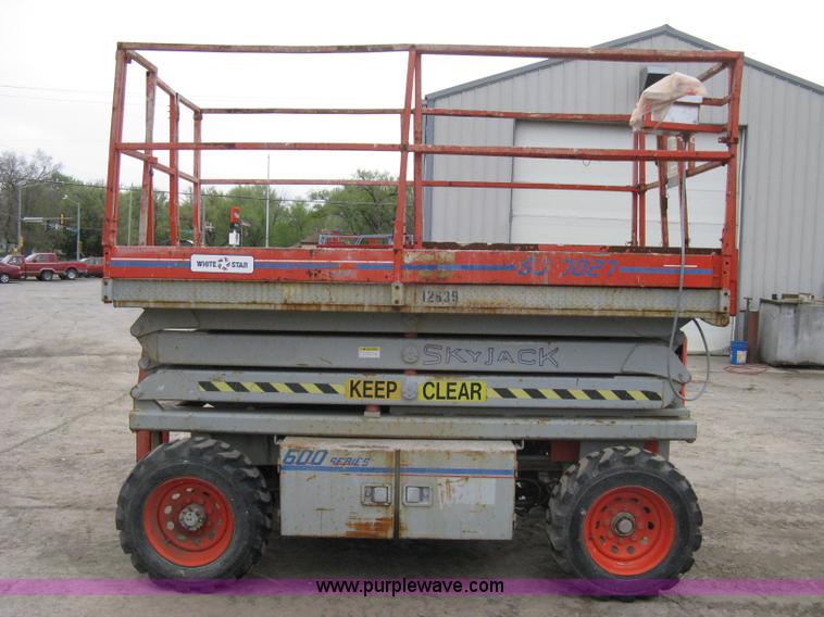image for item 8132 Skyjack 600 Series rough terrain scissor lift