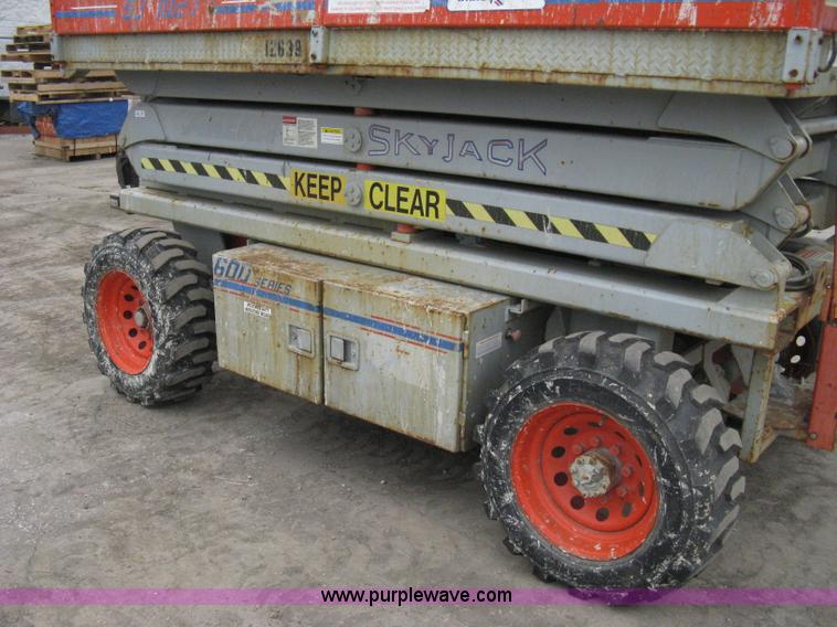 image for item 8132 Skyjack 600 Series rough terrain scissor lift