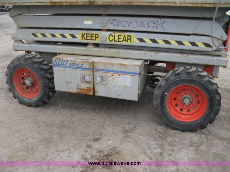 image for item 8132 Skyjack 600 Series rough terrain scissor lift