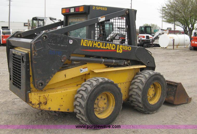 image for item 8135 2000 New Holland LS180 skid loader