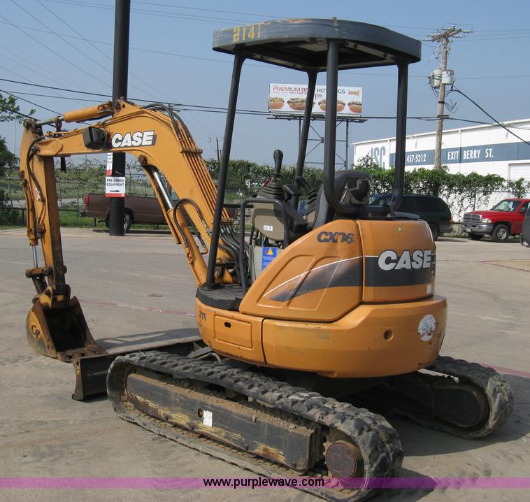 image for item 8156 2003 Case CX36 ZTS compact excavator