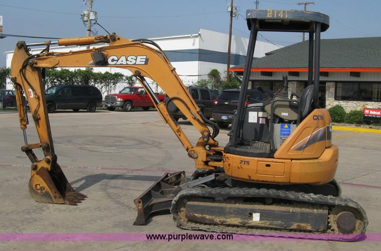 image for item 8156 2003 Case CX36 ZTS compact excavator
