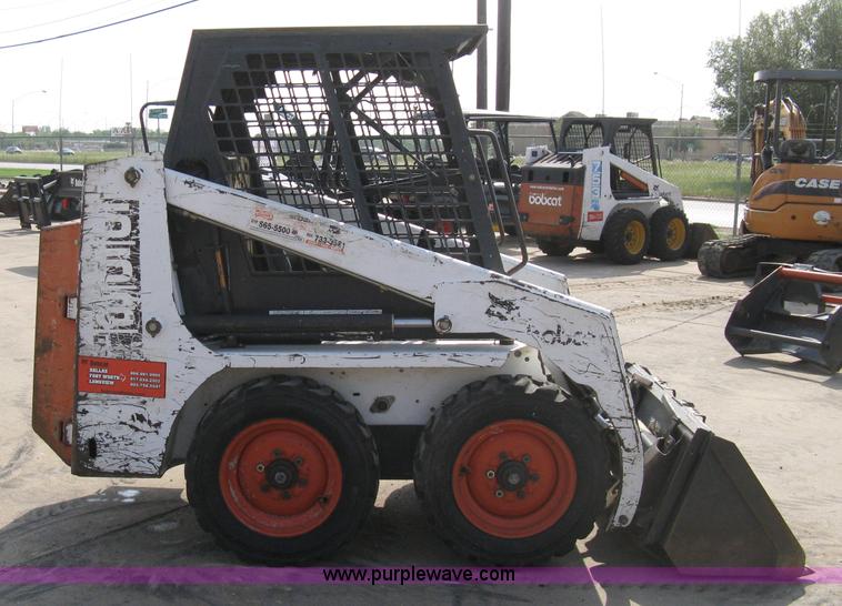 image for item 8158 1995 Bobcat 553 skid loader