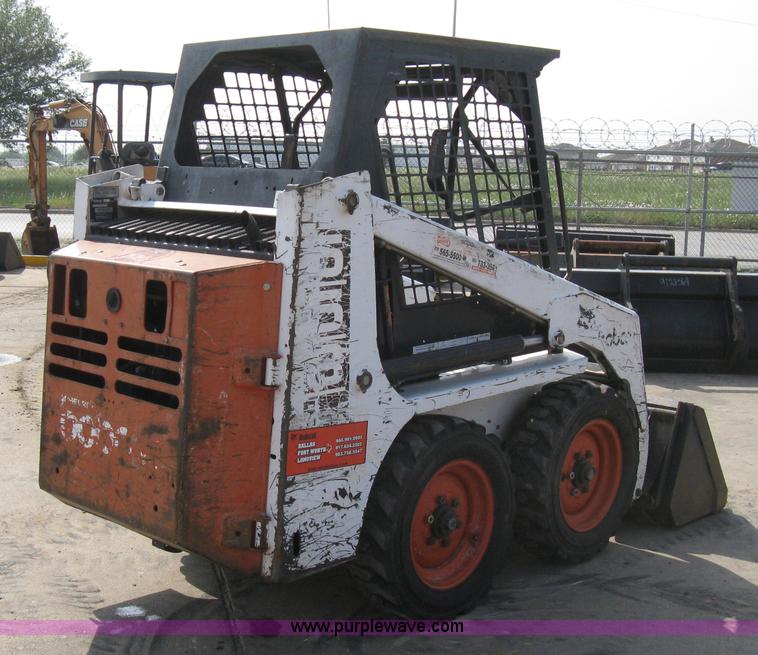 image for item 8158 1995 Bobcat 553 skid loader
