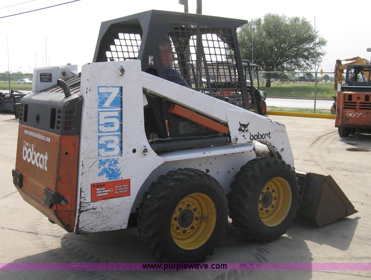 image for item 8159 1993 Bobcat 753 skid loader
