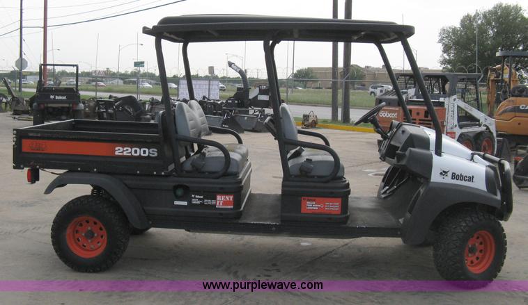 image for item 8160 2007 Bobcat 2200S utility vehicle