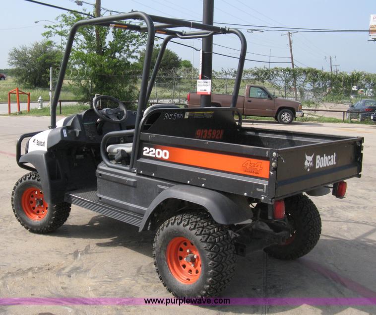 image for item 8161 2008 Bobcat 2200 utility vehicle