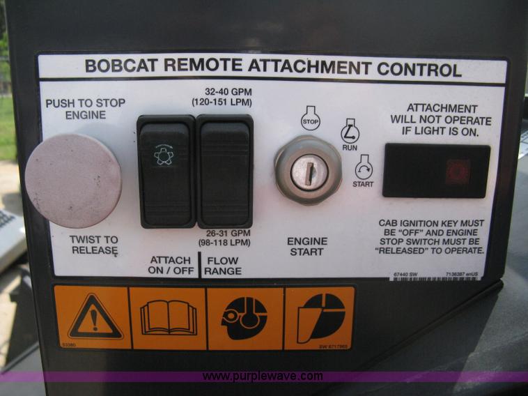 image for item 8167 2007 Bobcat WC-8B high flow chipper