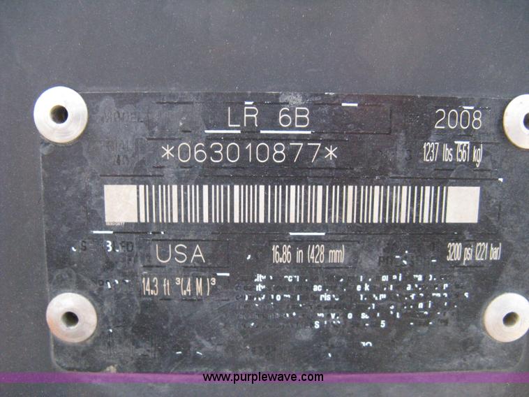 image for item 8181 2008 Bobcat LR-6B landscape rake