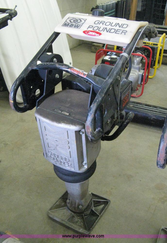image for item 8221 MBW R420R ground pounder rammer