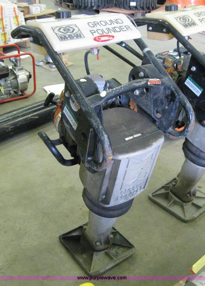 image for item 8221 MBW R420R ground pounder rammer