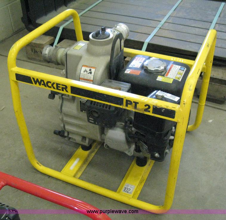 image for item 8227 Wacker PT2 2" trash pump