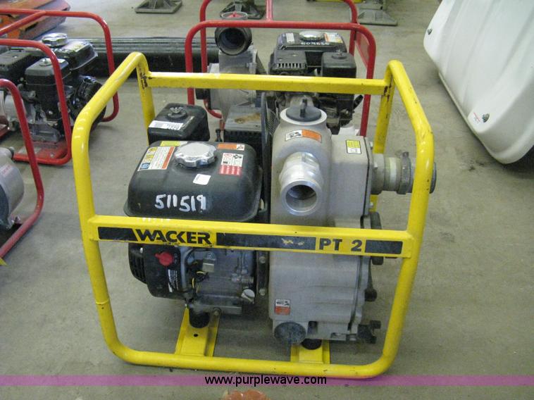 image for item 8227 Wacker PT2 2" trash pump
