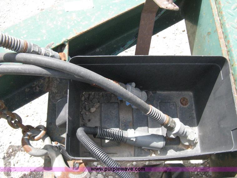 image for item 8236 1997 Maxey tandem axle flatbed trailer