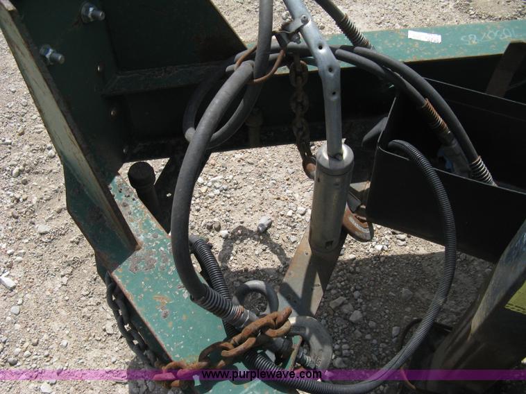 image for item 8236 1997 Maxey tandem axle flatbed trailer