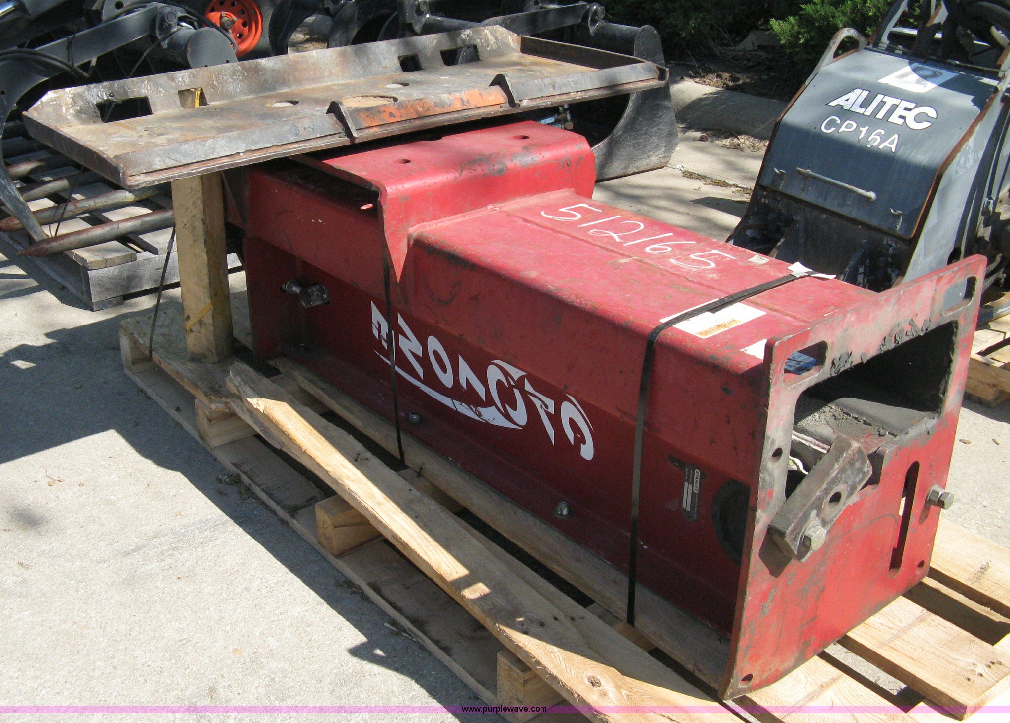 2007 Stanley DH3500R Cyclone drop hammer in Wichita, KS Item 8211