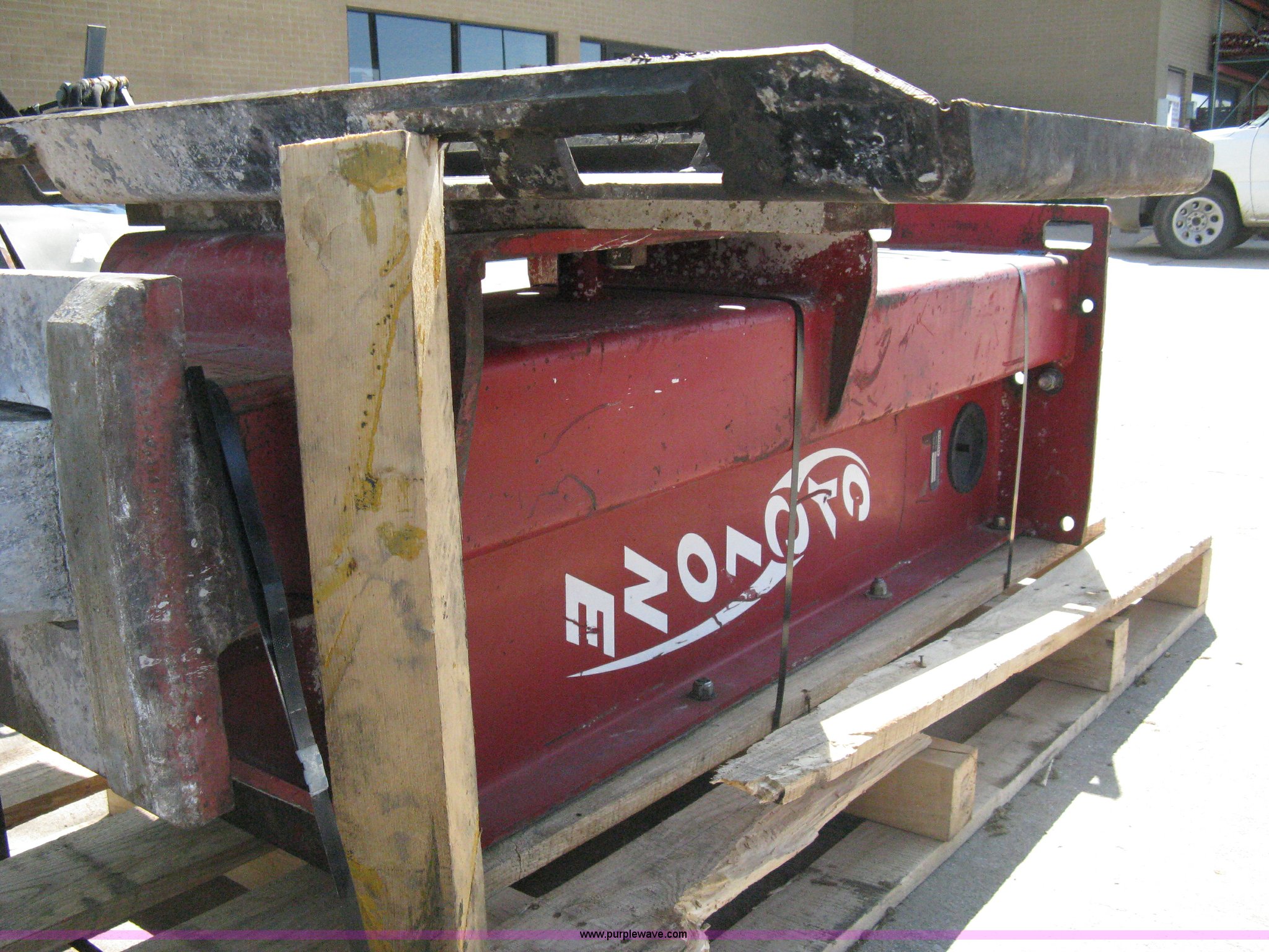 2007 Stanley DH3500R Cyclone drop hammer in Wichita, KS Item 8211