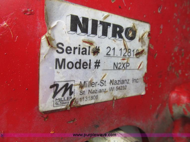 image for item 1342 2007 Miller Nitro N2XP self propelled sprayer